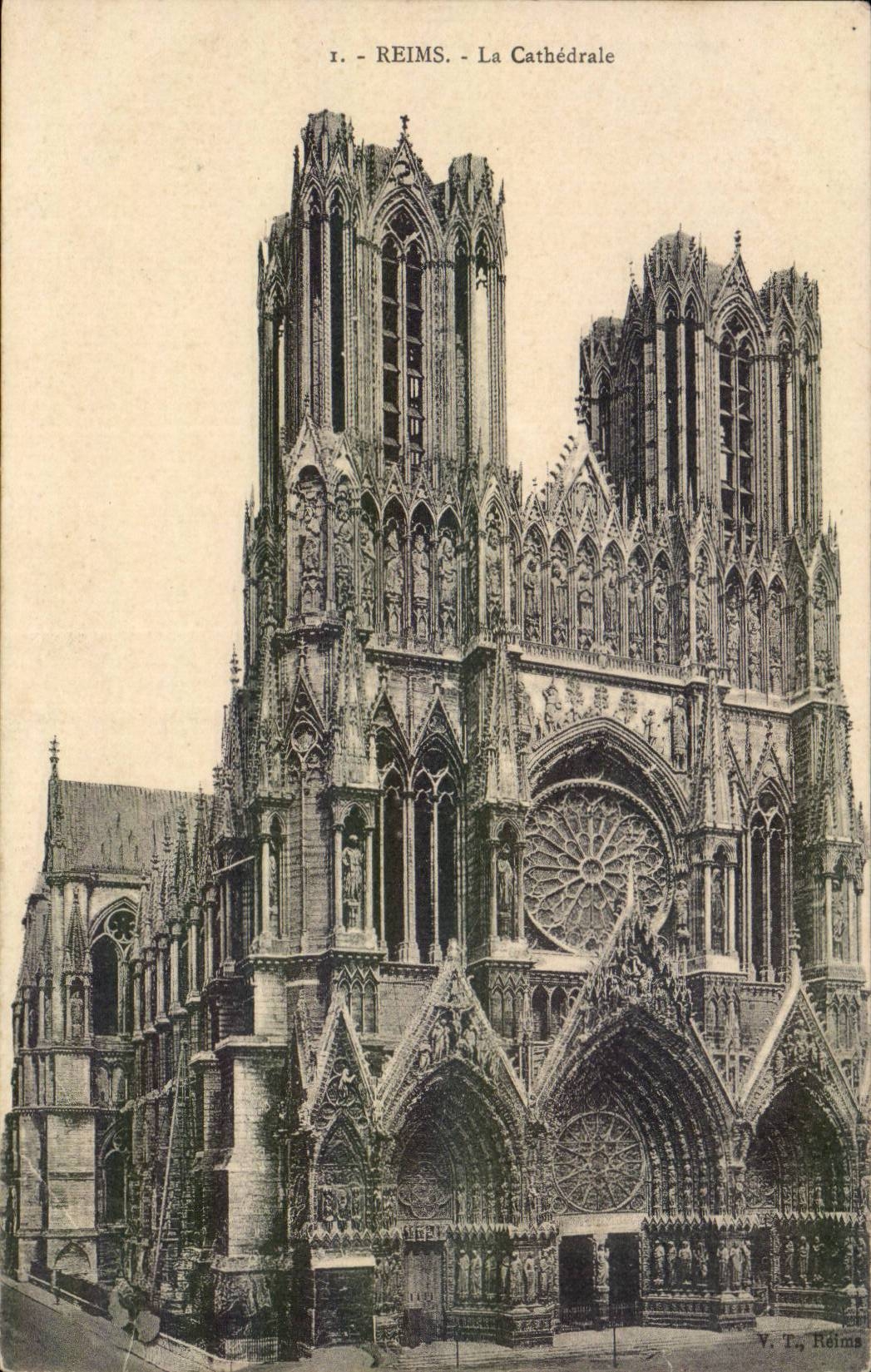 Reims - Die Kathedrale — V.T. Reims, Nr. I
