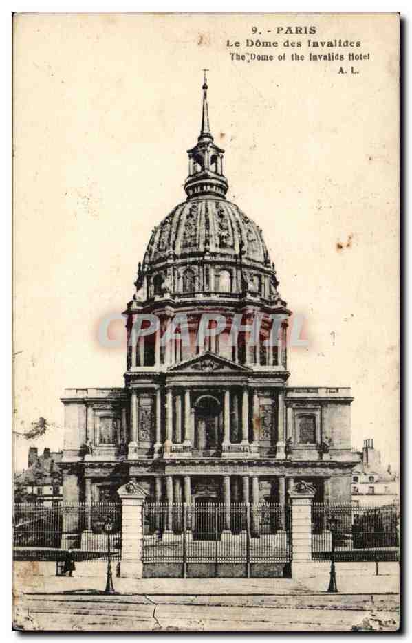 Paris 7 - Le Dome des Invalides - CPA 
