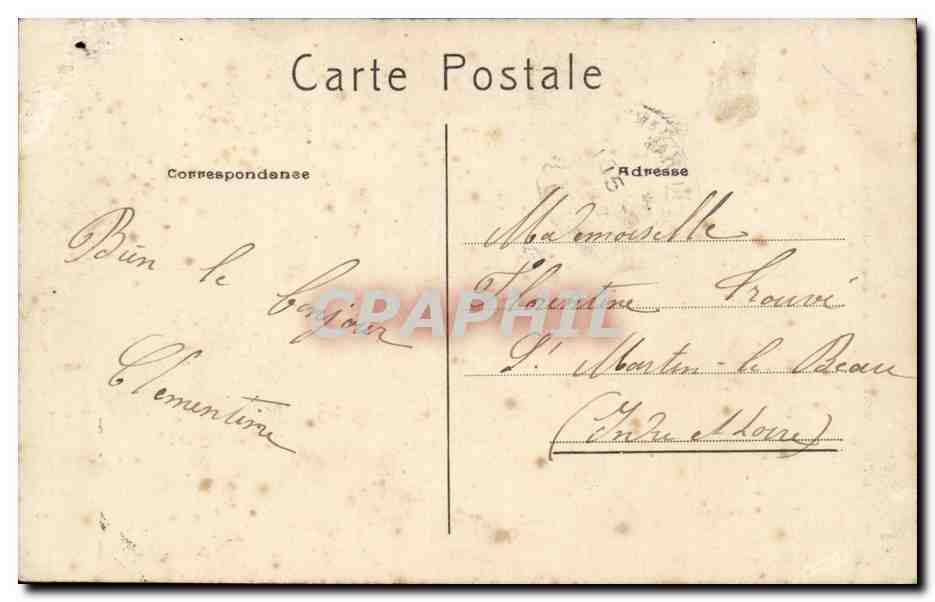 Paris 1 - Le Colonne Vendome - CPA  — Rückseite