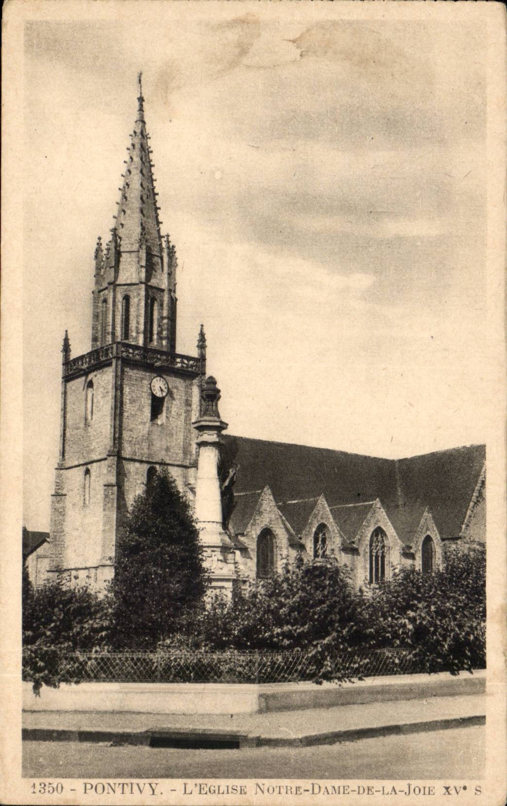 Pontivy - L'Église Notre-Dame-de-la-Joie XV° S