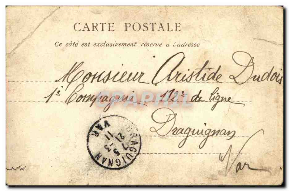 Fantaisie - Enfant - Je sais pourquoi ma belle enfant Ta porte est nuit et jour ouverte - CPA  — Rückseite