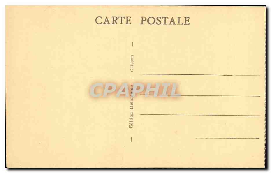 Château de Tiffauges — Porche sous le Donjon — Édition Clisson — Verso