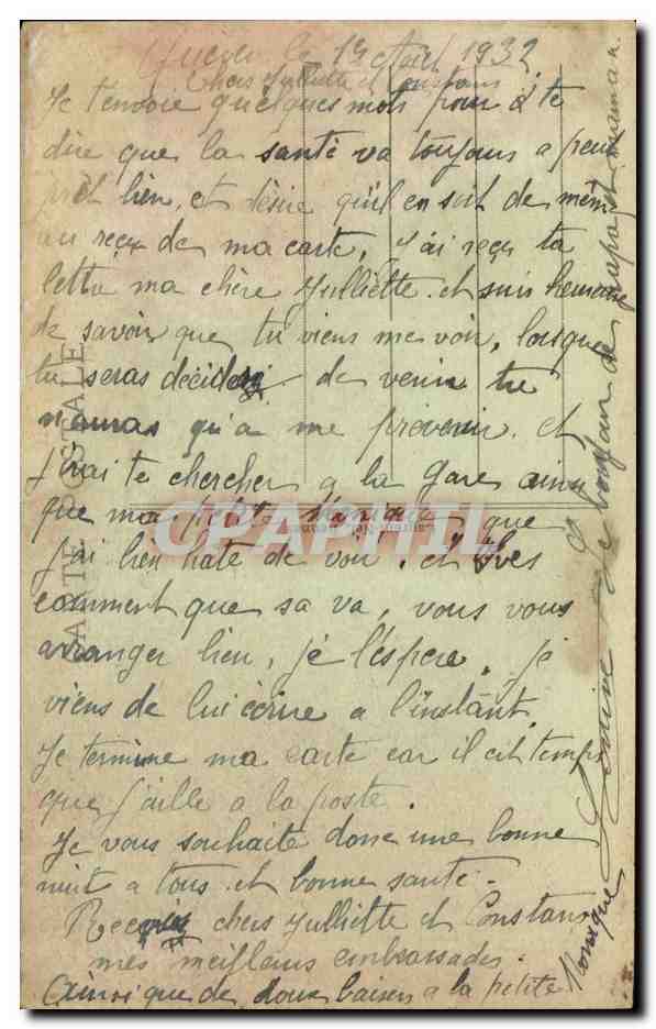 Folklore - Costume - La Bretagne est douce - corner torn - CPA  — Verso