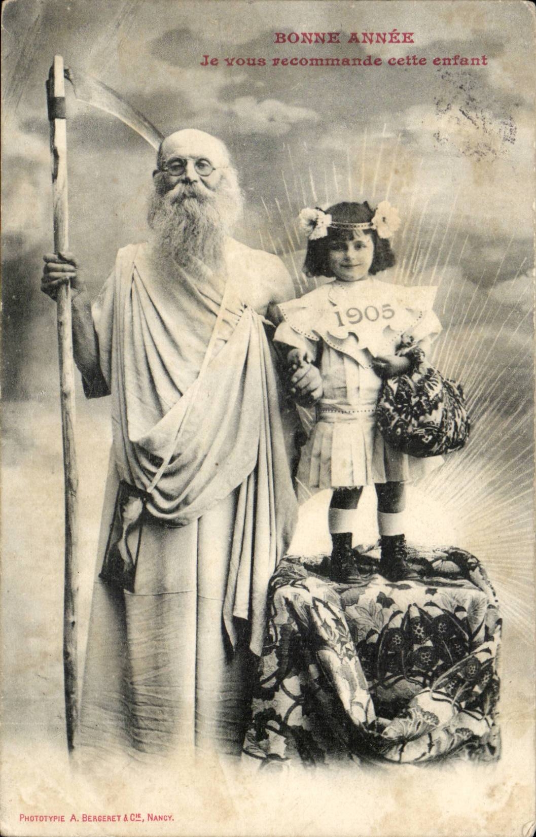 Fantaisie - Enfant - 1906 - Je vous recommande cette enfant - CPA 