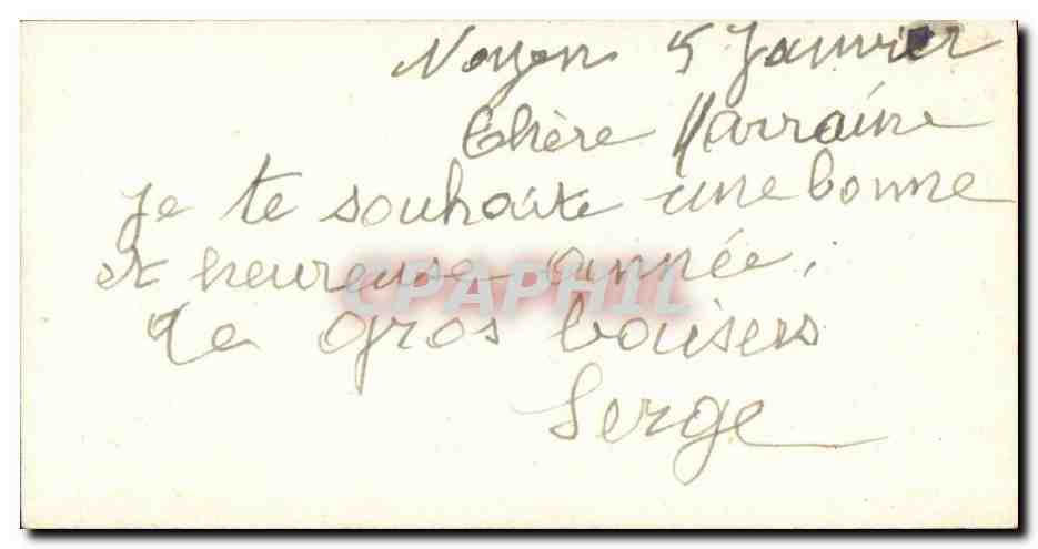 CPA Fantaise Enfant (carte petit format) — Rückseite