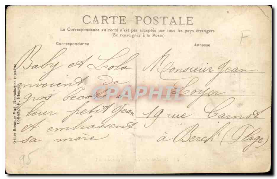 Montmorency — Un gentil trio I — Géante Beaumur, Viêt, Paroduction Interfète — Verso