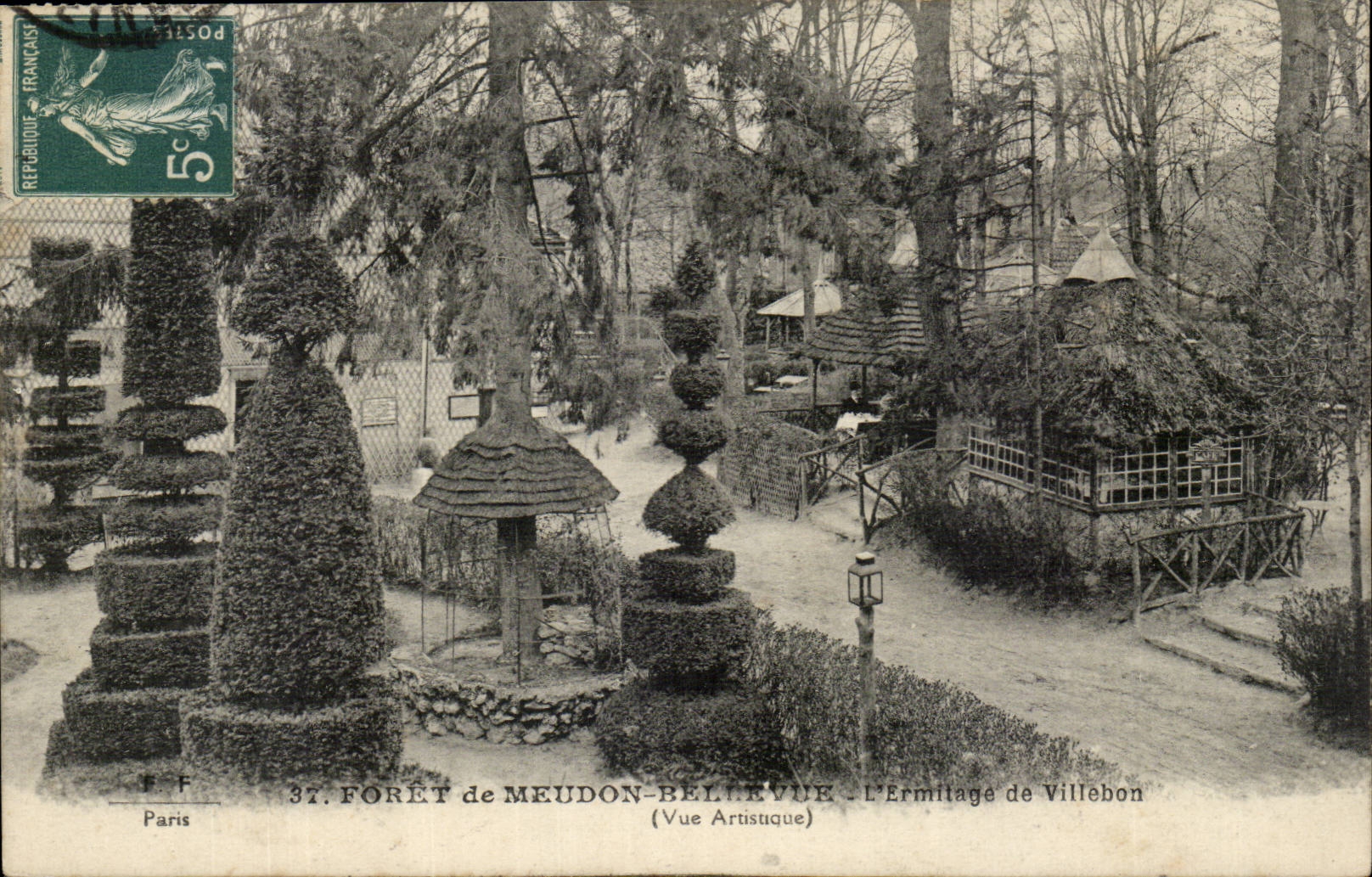CPA Foret de Meduon Bellevue l'ermitage de Villebon 