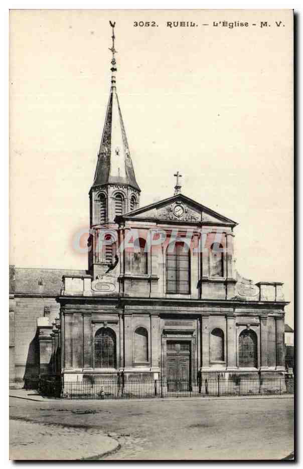 CPA Rueil malmaison l'eglise