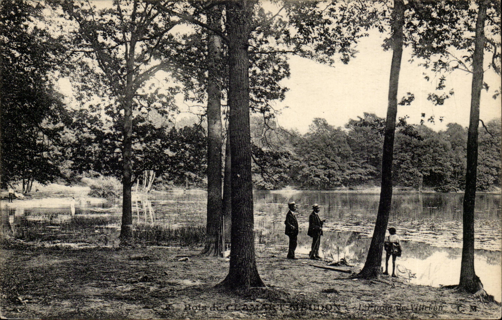 CPA Bois de Clamart meudon Etang de Villebon