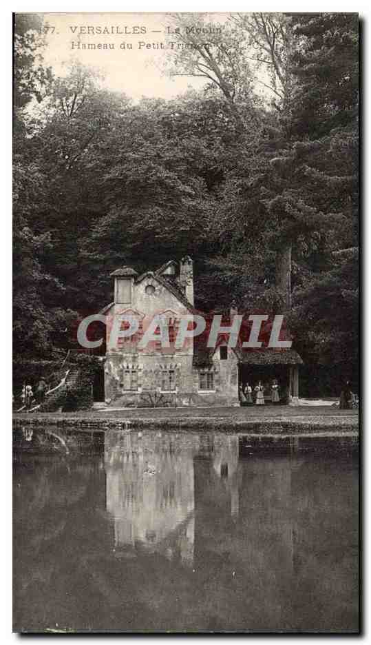 Versailles CPA Hameau du TRianon Le moulin (mill)