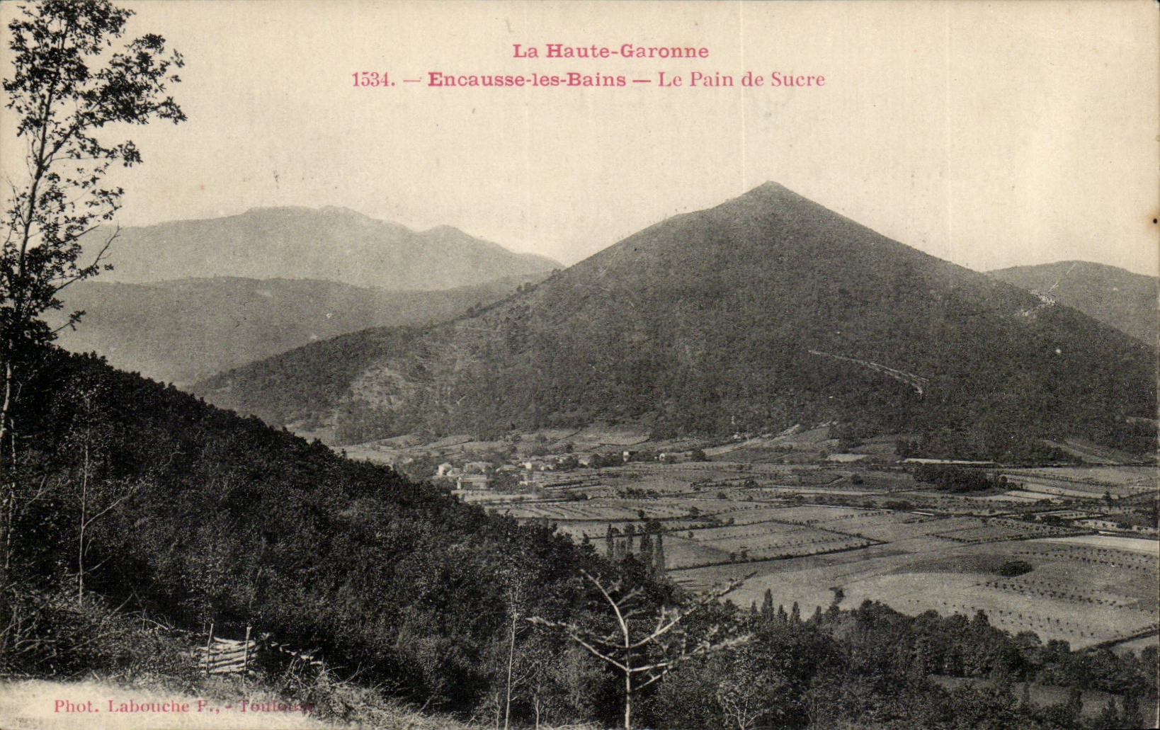 CPA Encausse les Bains Le pain de sucre