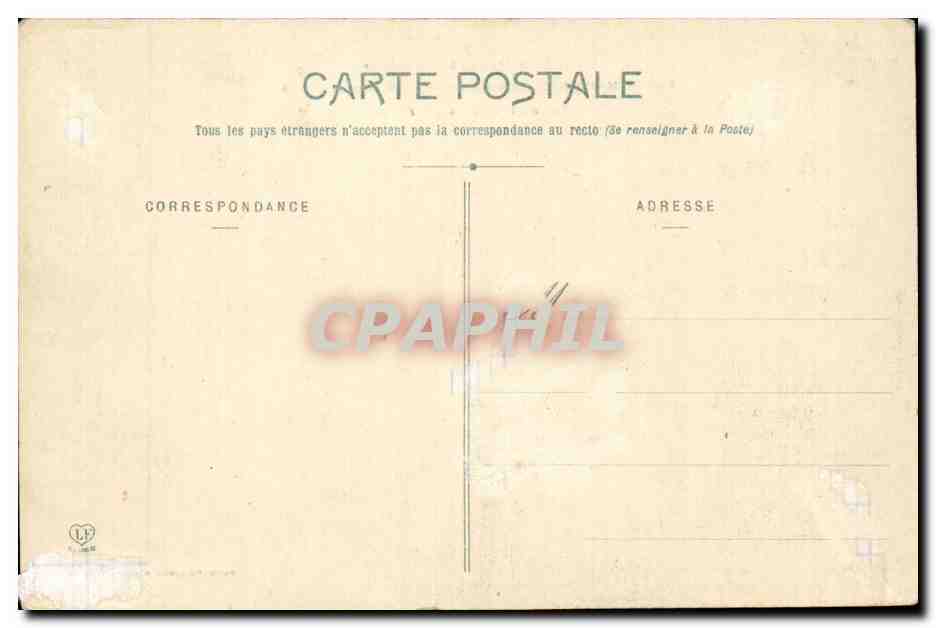 Les Pyrénées (1ère Série) — Marignac (Haute-Garonne), Route de St-Béat — Tour et Village au Fond — Phototypie Labouche Frères, Toulouse — Reverso