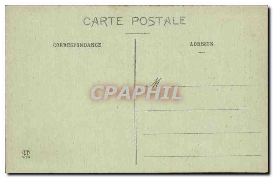 CPA Pont du Roy et la Garonne Vue vers la France Entree de la vallee de Fos — Rückseite