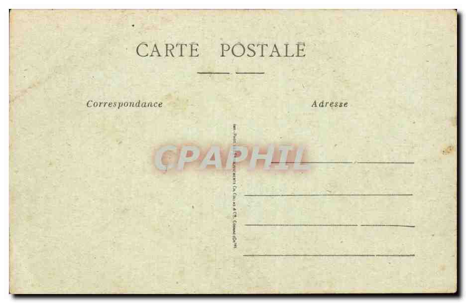 CPA MAgnifique eglise d'Aulnay a 3 nefs voutees en berceaux — Back