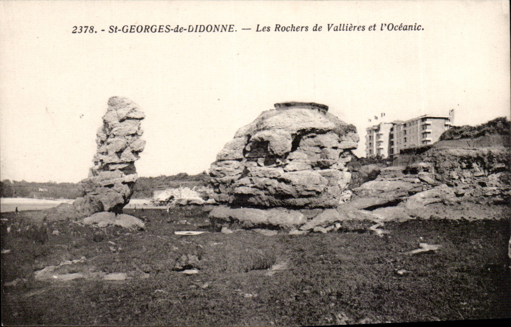 St George de Didonne CPA les rochers de Vallieres et l'Oceanic