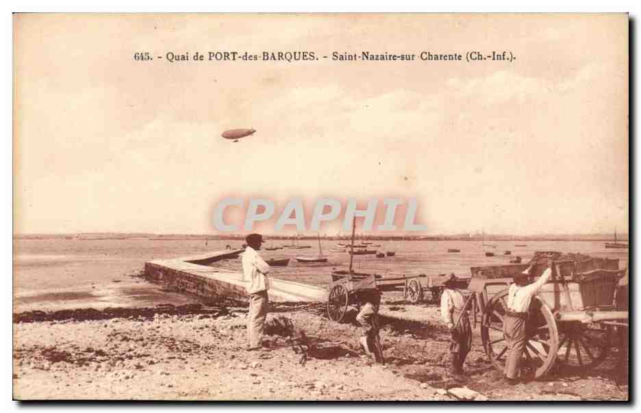 Quai de PORT-des-BARQUES — Saint-Nazaire-sur-Charente (Ch.-Inf.) — R. Bergevin, La Rochelle