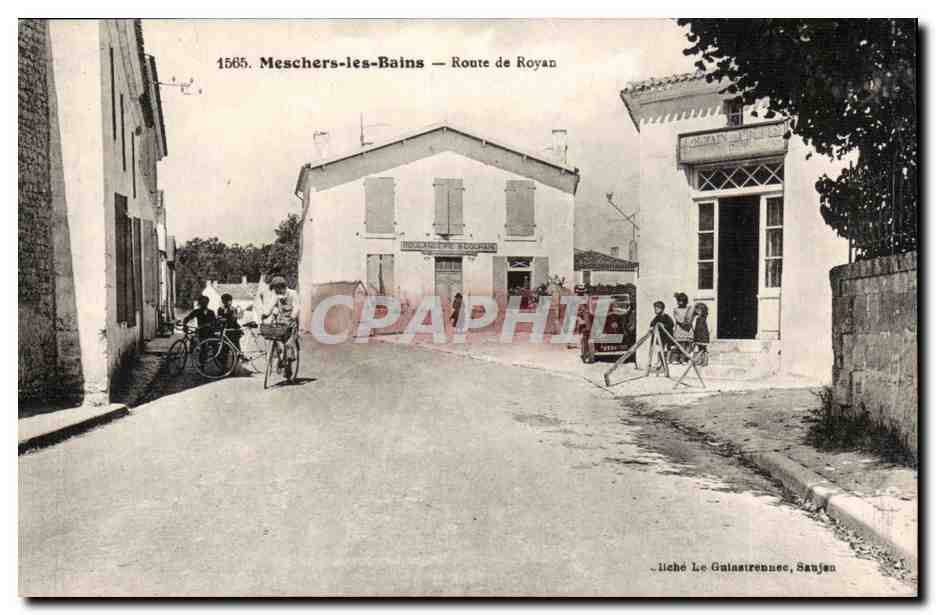 Meschers-les-Bains — Route de Royan — n°1565 — Liché Le Gulasstrennee, Sanjen