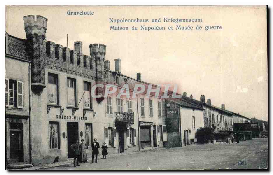 Gravelotte CPA Napoleinshaus und Kriegsmuseum Maison de Napoleon et musee de guerre