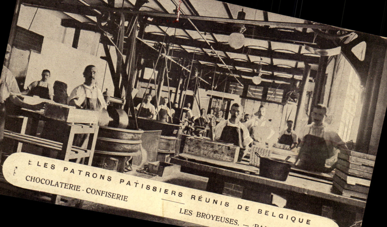 Belgie Belgique Patrons patissiers reunis de Belgique Chocolaterie Confiserie Broyeuses Ramolisseuses (artisanat metiers