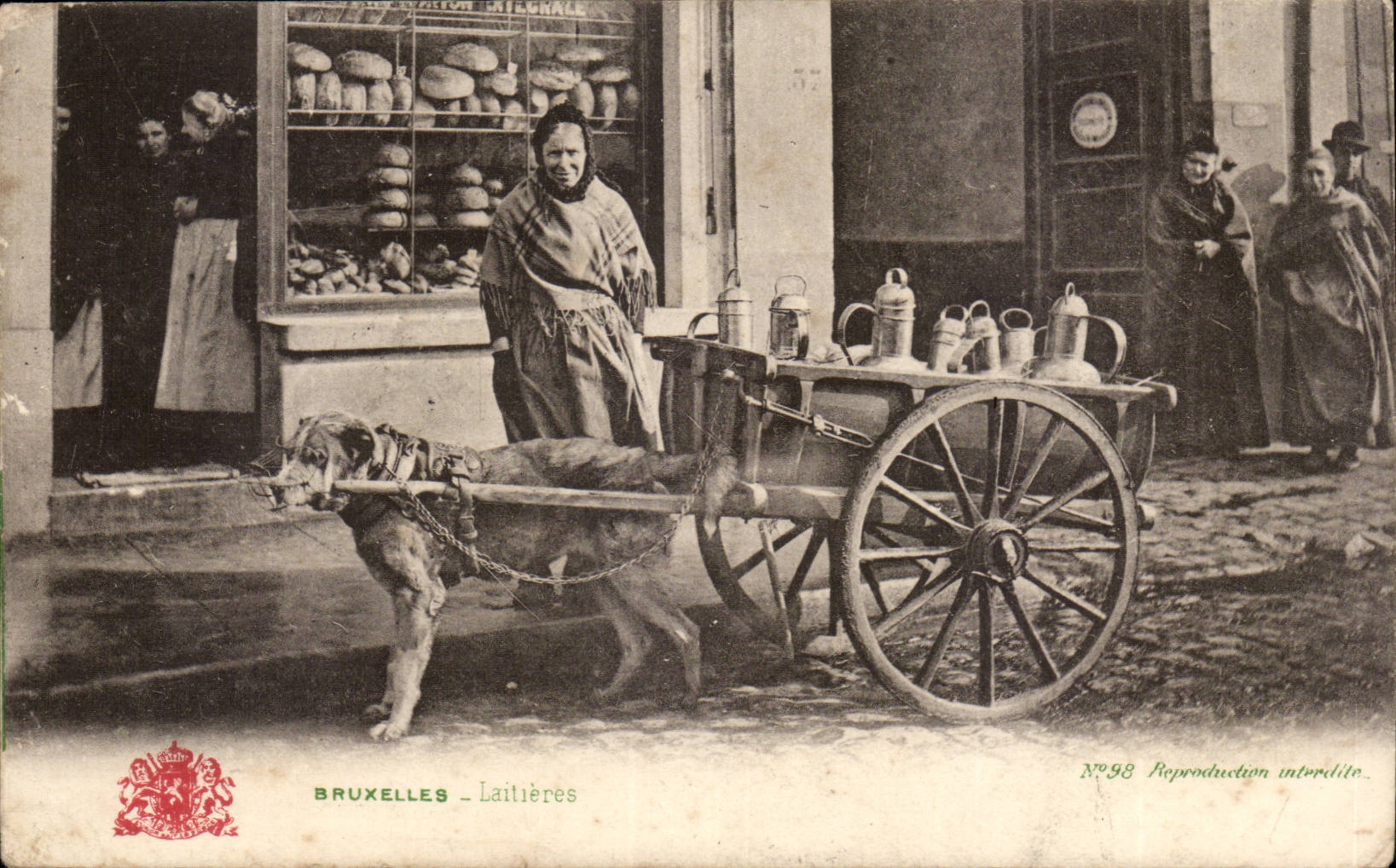 Bruxelles - Laitières — Reproduction interdite, N°98