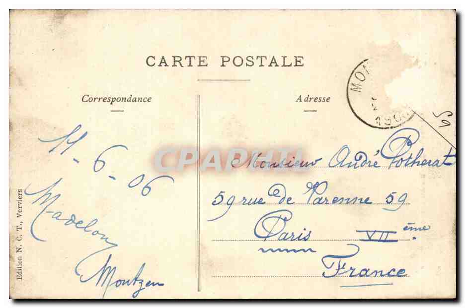 Belgique Belgie La Gileppe CPA Ecluses du barrage — Back