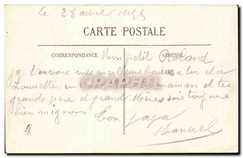 Belgique Belgie Attelage de mitrailleuse Voiture a chien CPA Militaria  — Rückseite