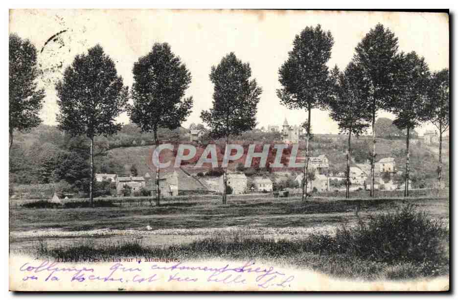Belgique Belgie Tilff CPA Les villas sur la montagne