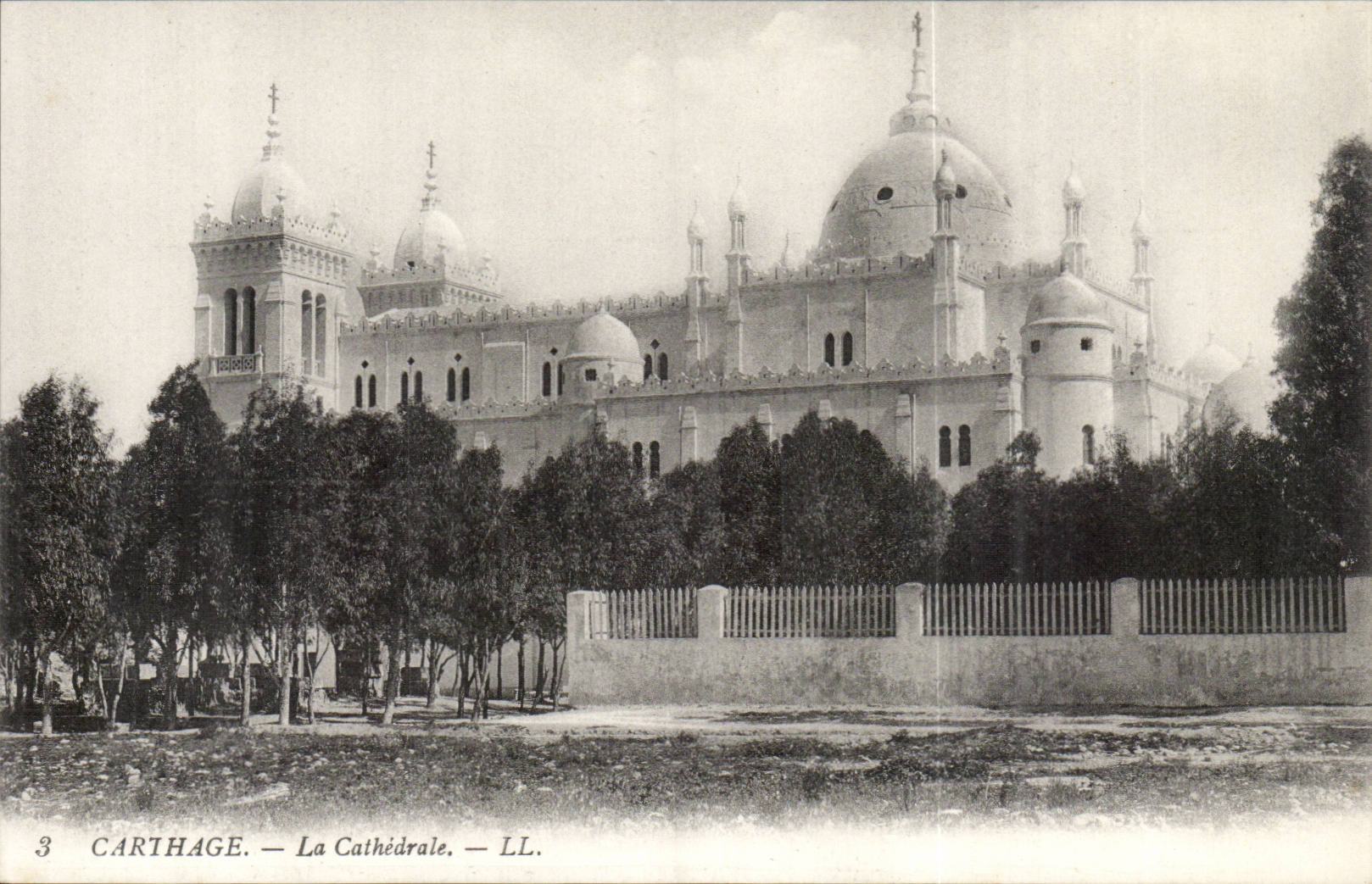 Tunisie Carthage CPA La cathedrale
