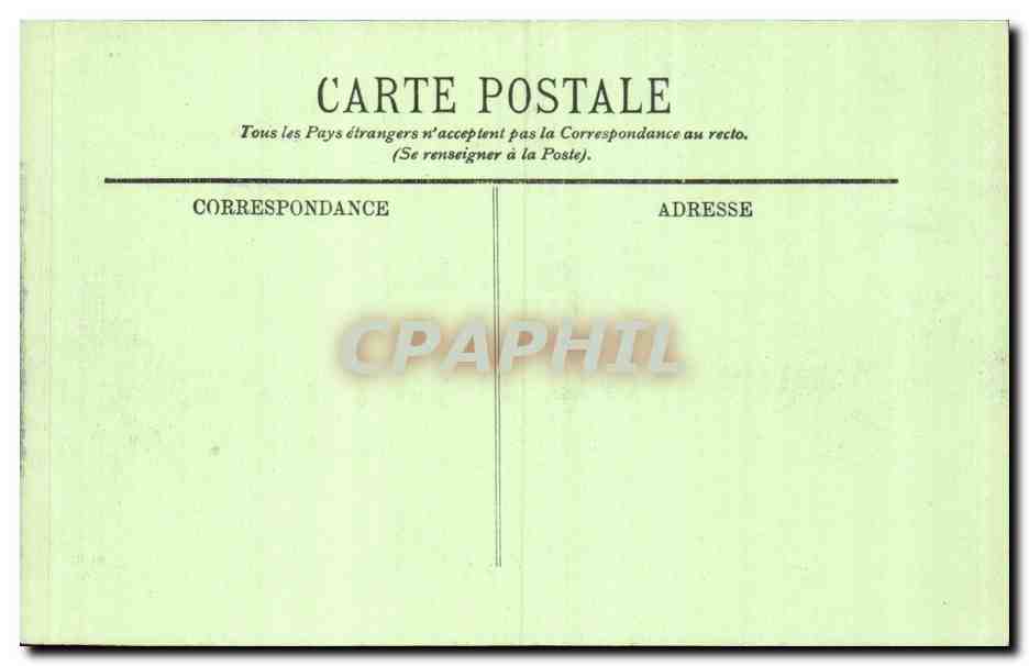 Tunisie Tunis CPA La Bardo Kassar Said — Verso