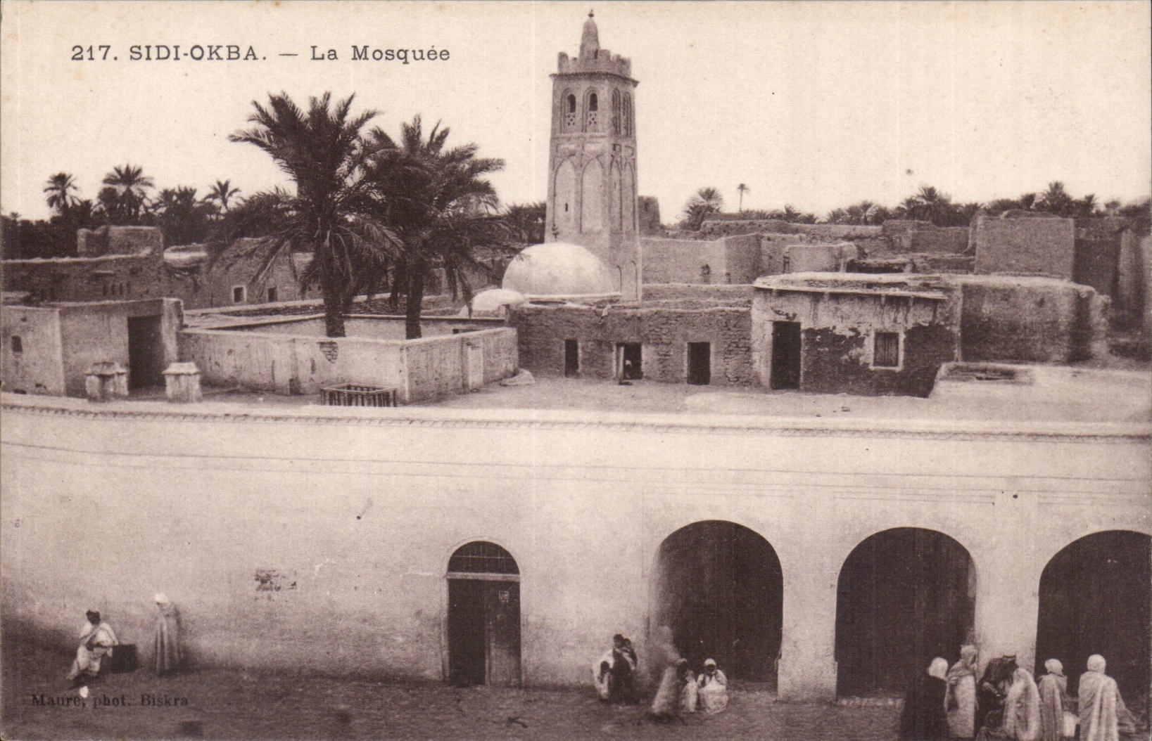Algerie Sidi Okba CPA La mosquee