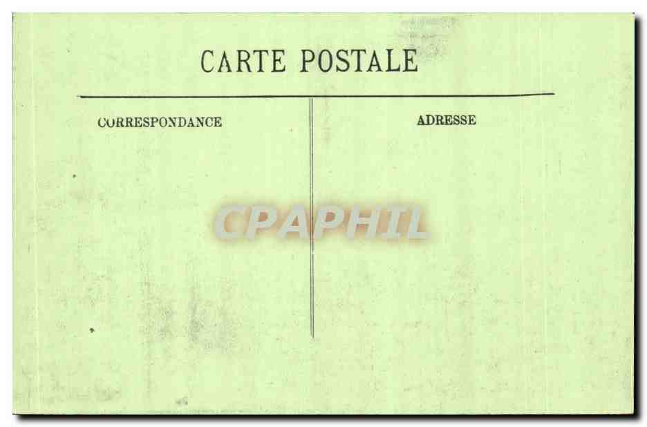 Algerie Alger CPA JArdin d'essai L'allee des bmabous — Rückseite