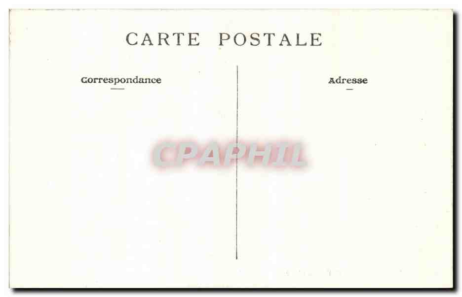 Algerie Alger CPA Interieur de l'archeveche  — Rückseite