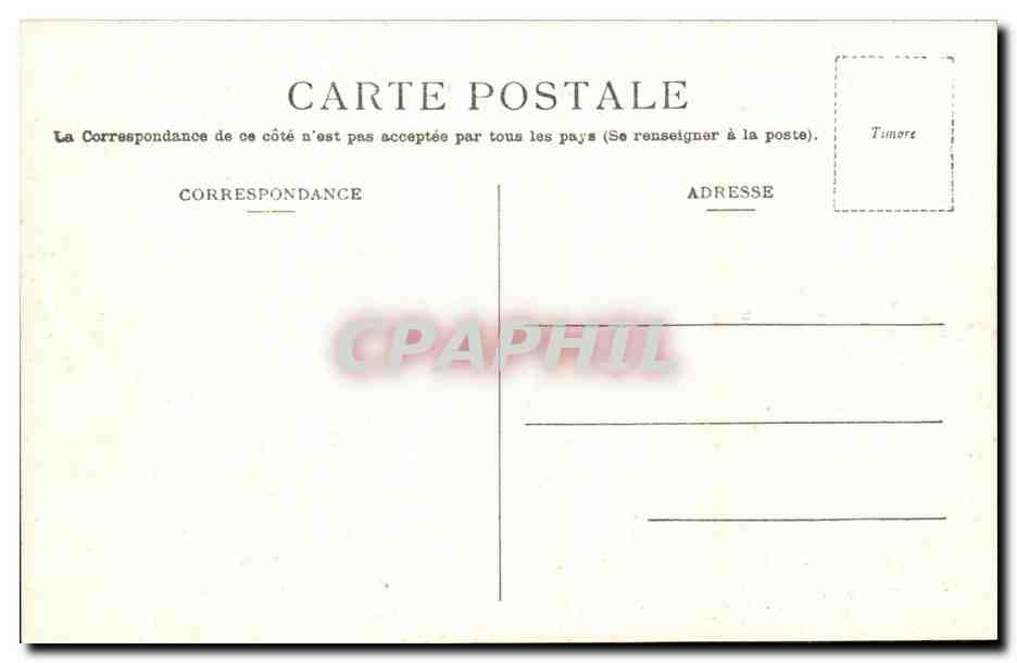 Algerie Alger CPA Palais d'hiver du gouverneur Galerie mauresque — Back
