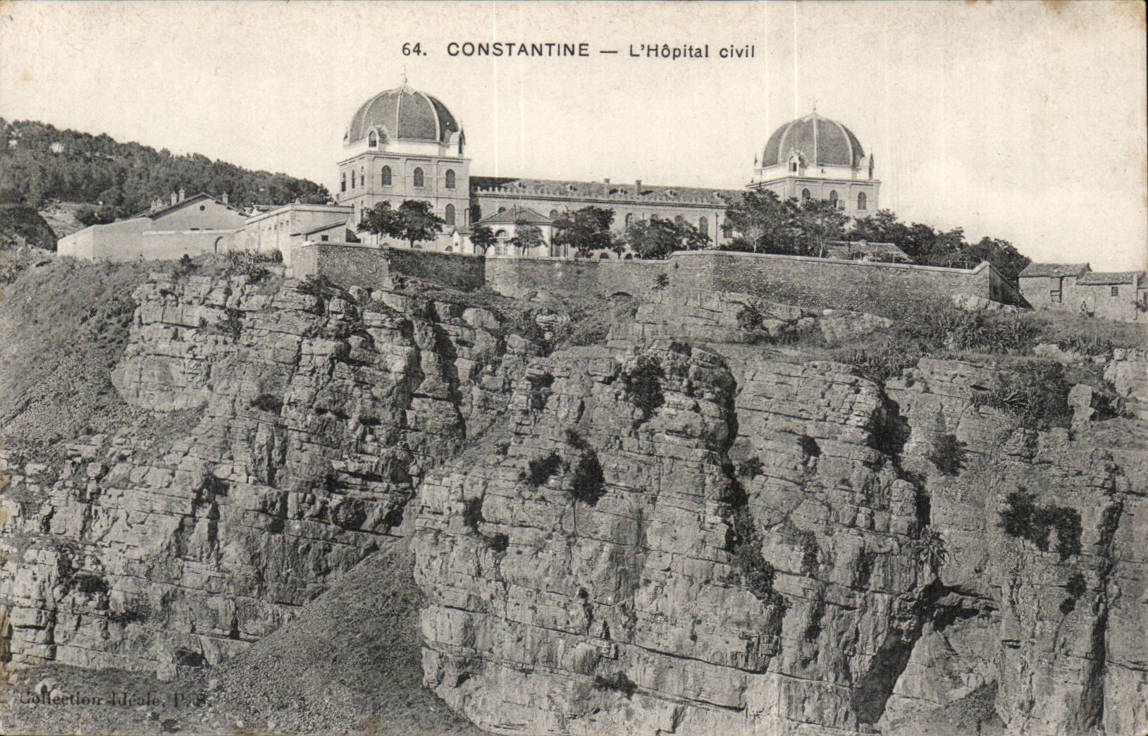 Algerie Constantine CPA l'hopital civil
