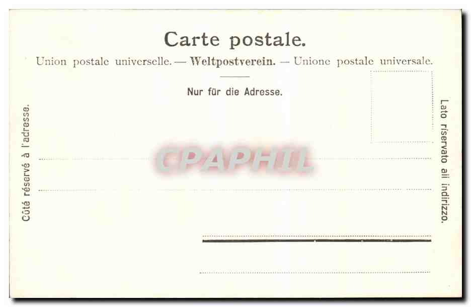 Suisse CPA Weissthor und Monte Rosa vom Stradhorn gesehen — Rückseite