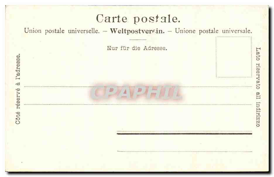 Suisse CPA Viamala Erst BRucke — Rückseite