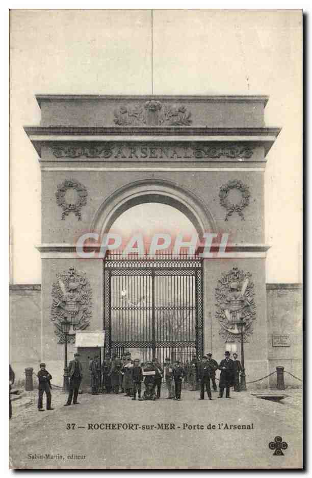 Rochefort sur Mer - Porte de L'Arsenal - CPA 
