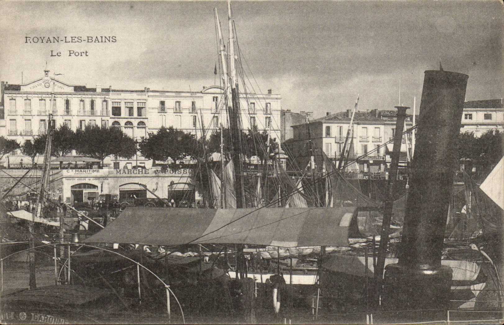 Foyan-les-Bains — Le Port — C.T. Maritime