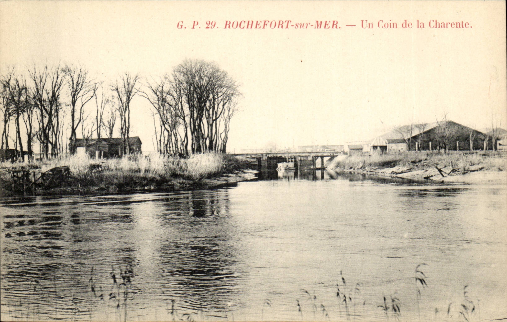 Rochefort-sur-Mer — Un Coin de la Charente — G.P. 29