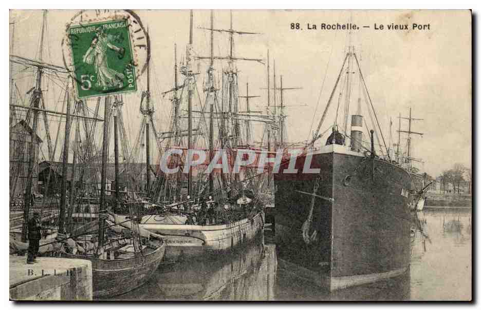La Rochelle — Le vieux Port — B. L. H. n°88