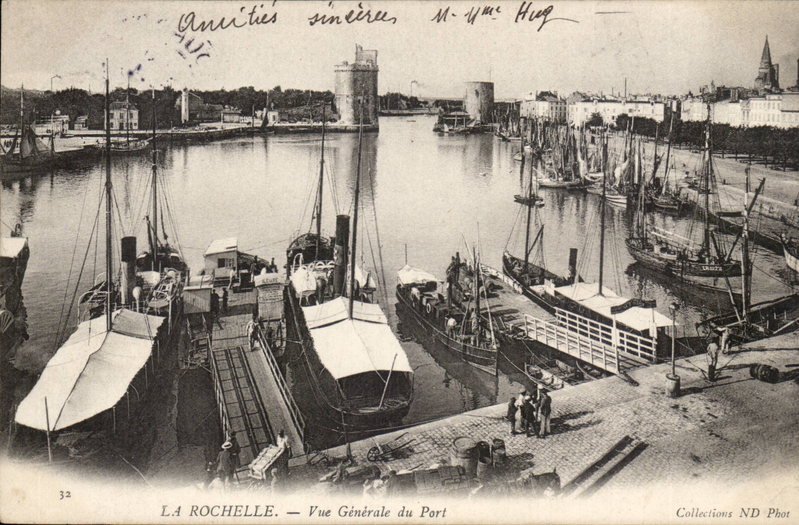 La Rochelle — Vue Générale du Port — Collections ND Phot