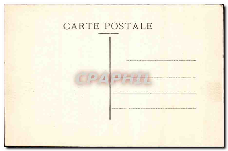 Lorignac CPA Le monument — Back