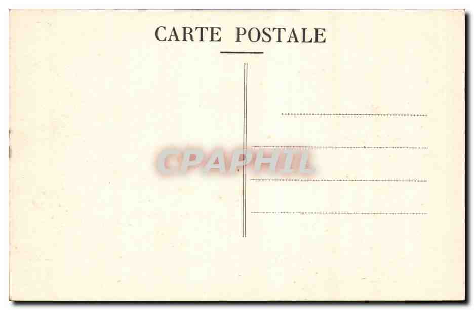 Lorignac CPA Interieur du pays et l'eglise — Back