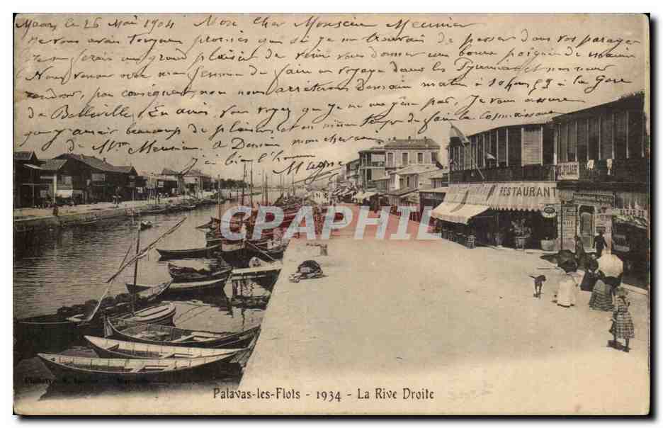 Palavas-les-Flots — La Rive Droite — éditeur non visible