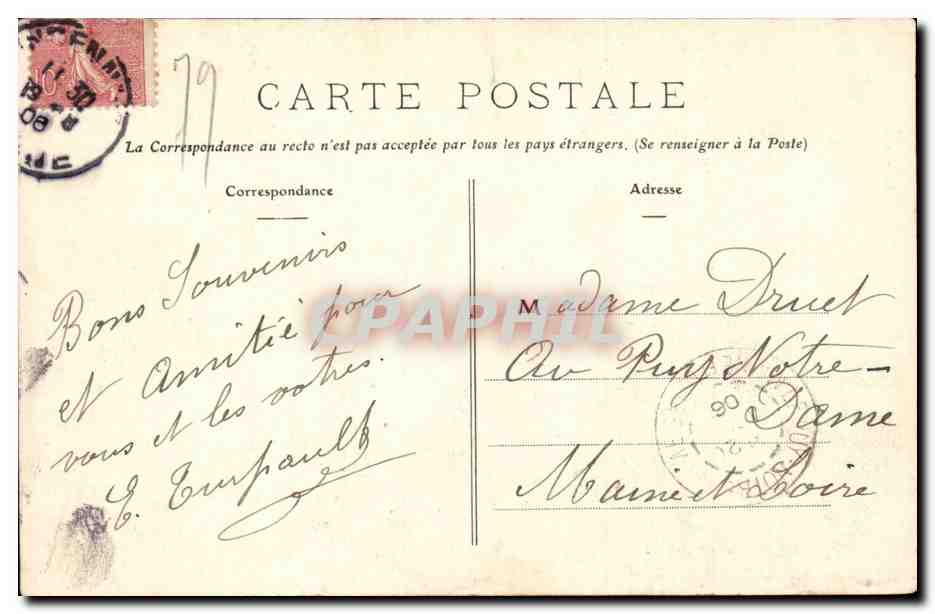 Thouars — Vue générale — D-B. - Thouars, Vue générale, N° 307, éditeur Loubou-Berry — Reverso