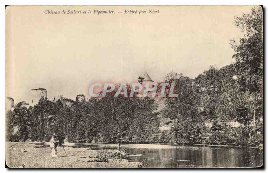 Château de Salhart et le Pigeonnier — Échiré près Niort