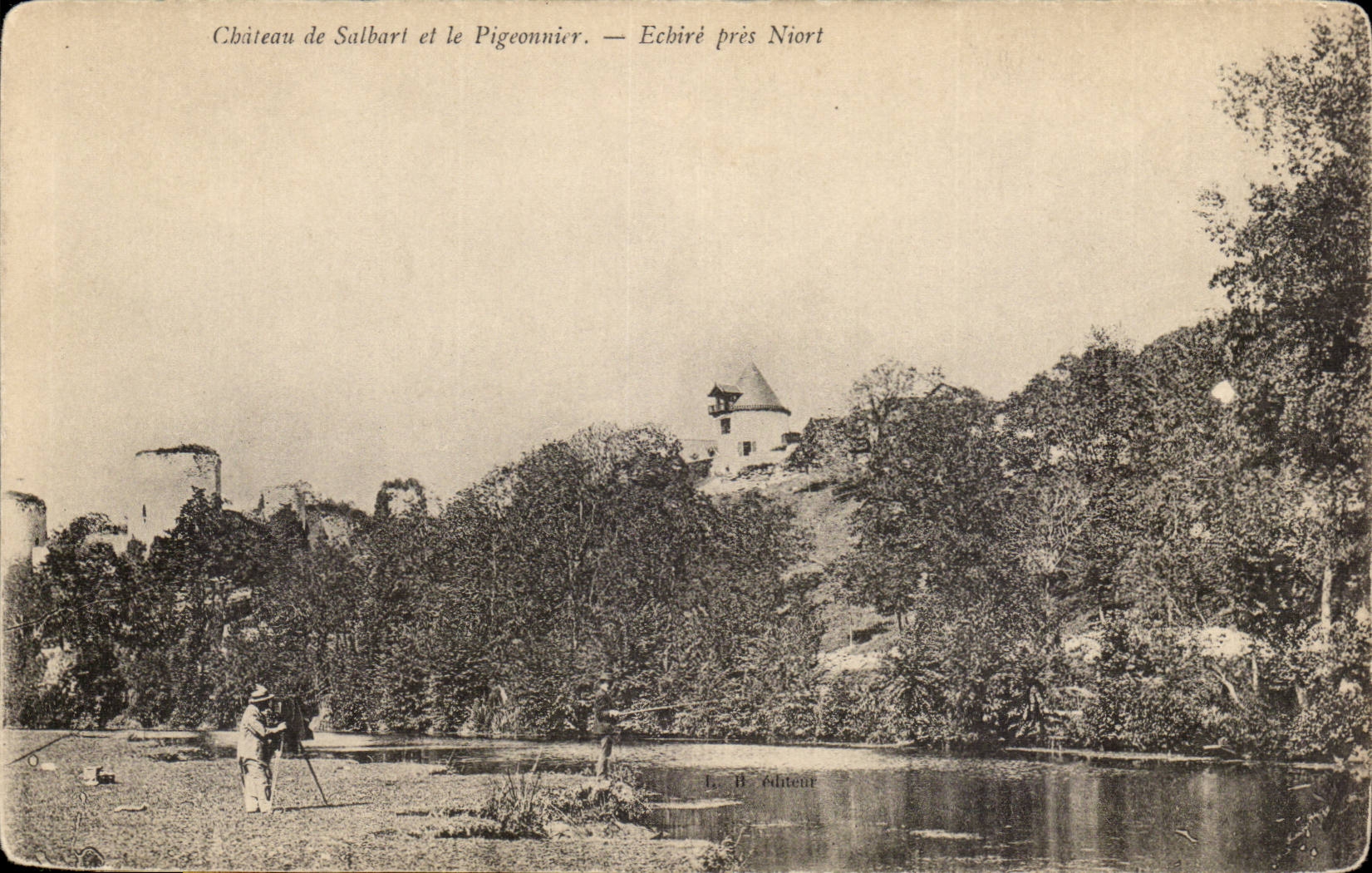 Château de Salbart et le Pigeonnier — Ecbiré près Niort