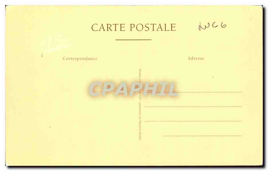 Niort CPA Vue vers l'eglise St Etienne prise du donjon — Verso