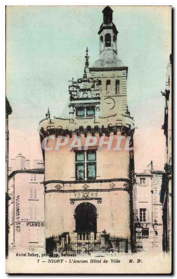 Niort CPA L'ancien hotel de ville