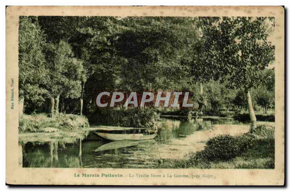 Le Marais Poitevin - La Vinière Sèvre à La Garonne, près Niort
